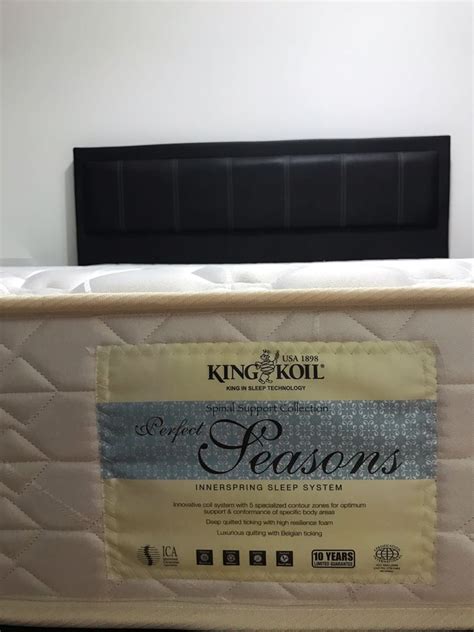 King Koil Queen Size Mattress X 2, Furniture & Home Living, Furniture ...