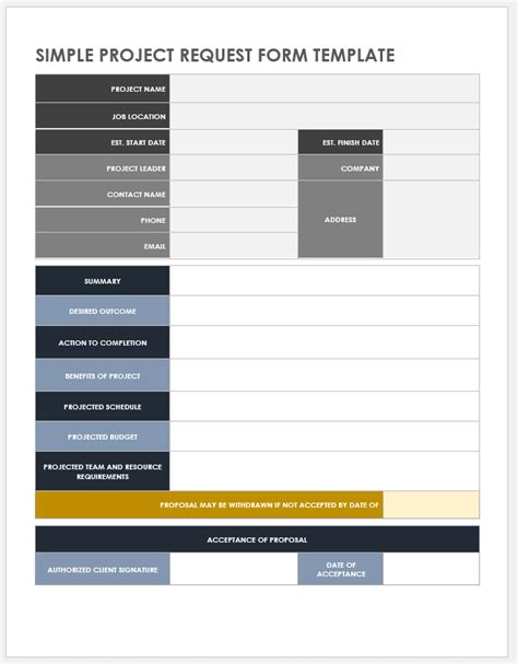 Project Request Form Template Fresh Request Form Template In | Hot Sex ...