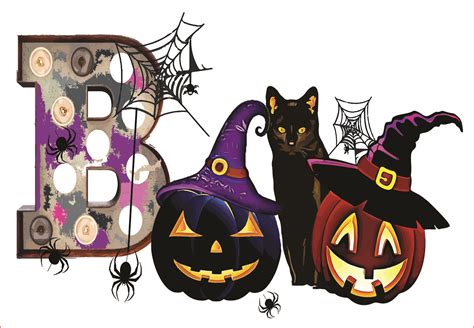 Boo Halloween Clipart PNG, Sublimation Graphic by AlaBala · Creative ...