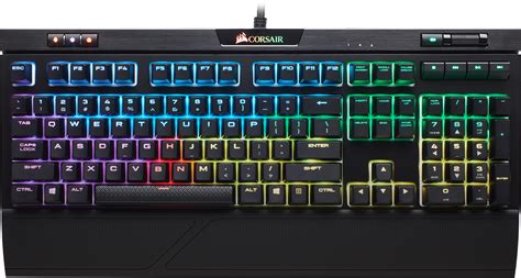 Corsair K70 RGB MK.2 CHERRY MX Red Switch Mechanical Gaming Keyboard ...