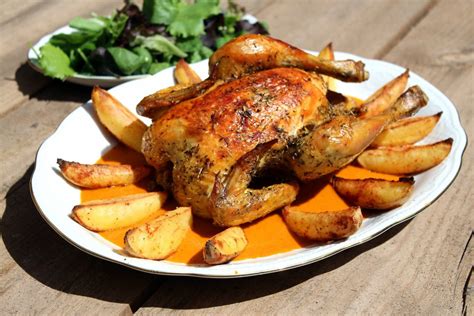 Pollo asado con patatas estilo Karlos Arguiñano ⋆ Recetas Pollo al Horno