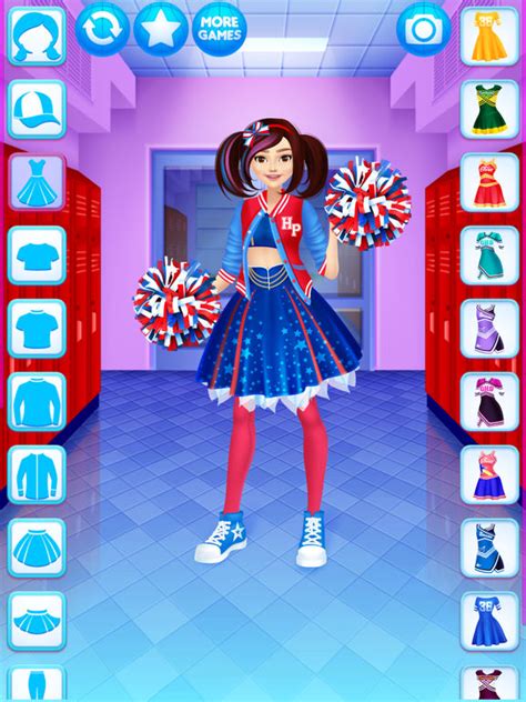 App Shopper: Cheerleader Dress Up - games for girls (Games)