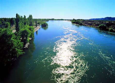 río negro - foto desde el puente Paso Cordova - General Roca - http ...