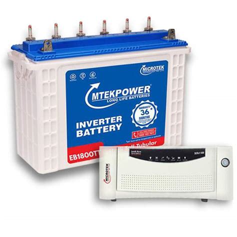 Microtek 1200VA Inverter + 150AH Battery Combo - Apex Power Shop