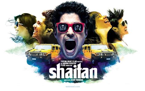 Indian Movie Poster Design Shaitan 20