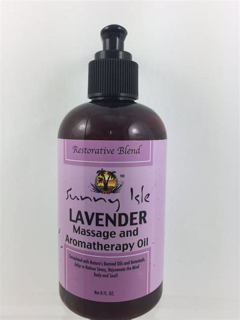 Lavender Massage and Aromatherapy Oil - face & Body (Skin Oil) 227 ml