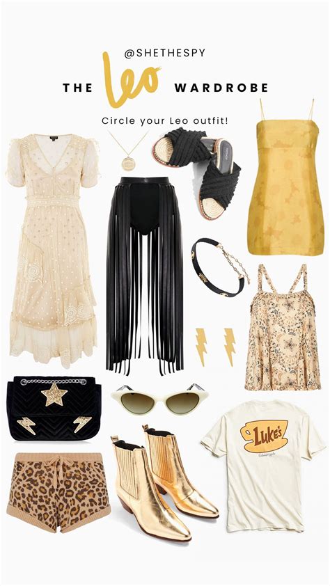 The Star Sign Wardrobe Series — SHE THE SPY | Leo fashion, Fashion ...