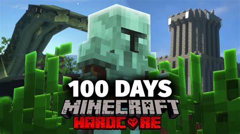 I Spent 100 Days in Medieval Times in Minecraft... Here's What Happened ...