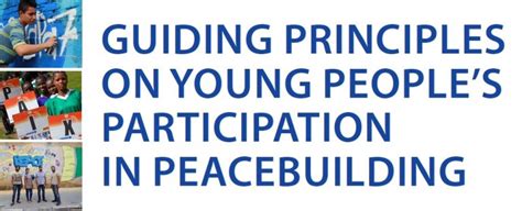 GUIDING PRINCIPLES ON YOUNG PEOPLE’S PARTICIPATION IN PEACEBUILDING ...