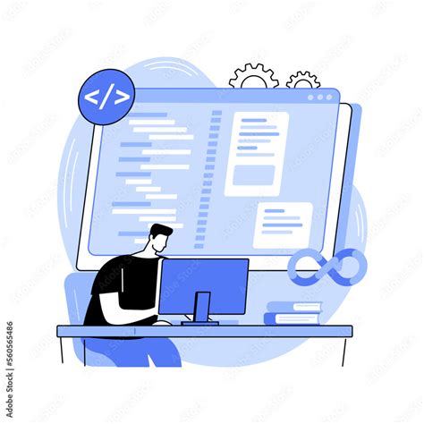 Collaborative framework isolated cartoon vector illustrations. Stock ...