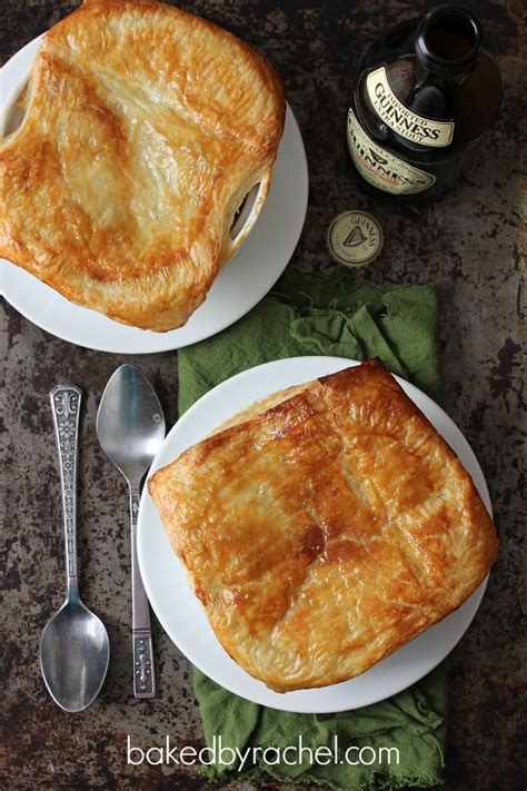 Beef and Guinness Pies with Puff Pastry | Baked by Rachel Guiness Beef ...