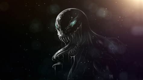 Download wallpaper 1920x1080 dark, minimal, villain, venom, full hd ...