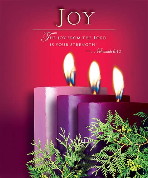 3rd Sunday of Advent || Pink Candle = Joy | Christmas greetings ...