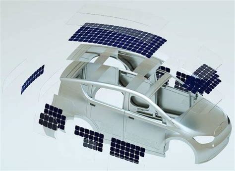 The Ultimate Green Car: Built-In Solar Panels To Power Electric Vehicles