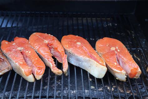 Delicious Grilled Salmon Steaks » Campfire Foodie