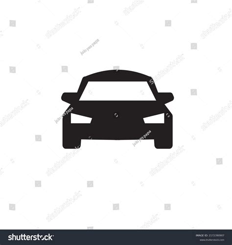 Car Black Silhouette Vector Icon Stock Vector (Royalty Free) 2172390907 ...