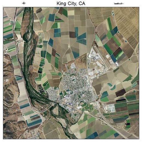 Aerial Photography Map of King City, CA California