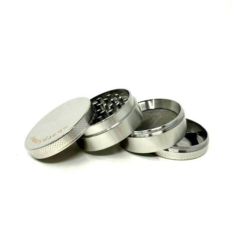 Sharp Stone 4-Piece Grinder 50mm - Kings Pipes