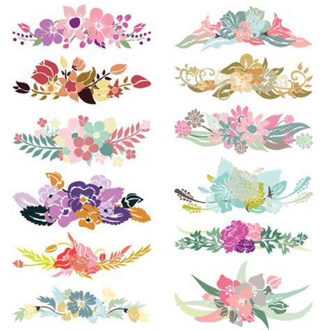 Flower Banner Clipart