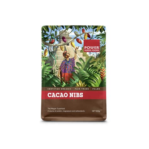 Raw Organic Cacao - NIBS - Health Force