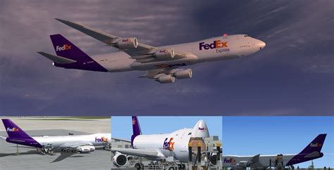 FedEx Express Boeing 747-8F for FSX