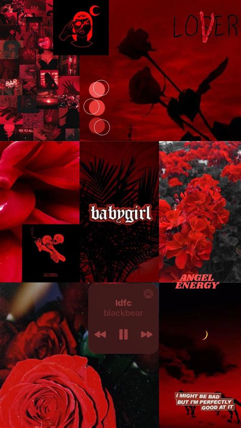 Pinterest Aesthetic Red Wallpapers - Goimages Ever