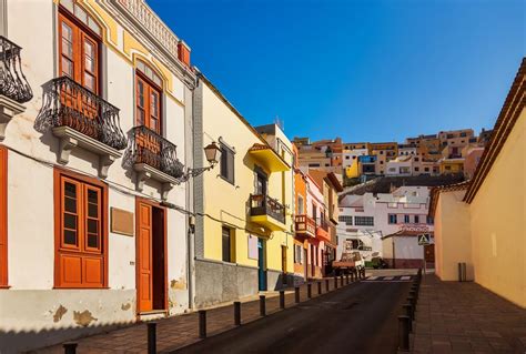 Town of San Sebastian - La Gomera Island. Canary Islands, Spain. Europe.