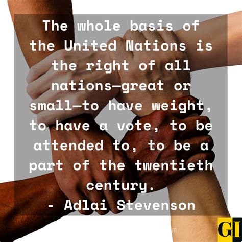 15 Best United Nations Quotes on Peace and Human Rights