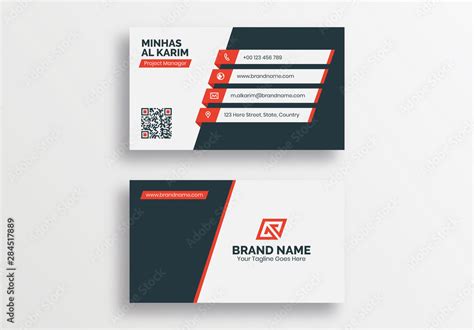 Modern Creative Business Card Template, Developer Designer Visiting ...