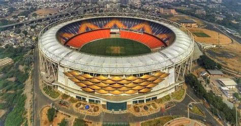 Narendra Modi Stadium World S Largest Cricket Ground Hosts Its First ...