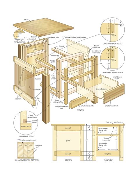 Woodworking Plans for End Table