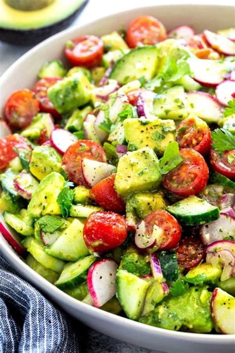 Avocado Salad | Recipe | Avocado salad recipes, Cilantro recipes ...