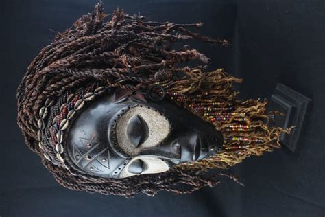 African ceremonial mask - CHOKWE - D.R. Congo - Catawiki