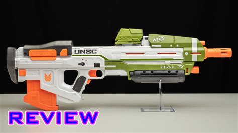 Nerf Halo MA40 ASSAULT RIFLE Motorized Dart Blaster Custom ...