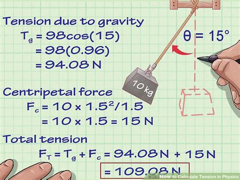 3 Ways to Calculate Tension in Physics - wikiHow