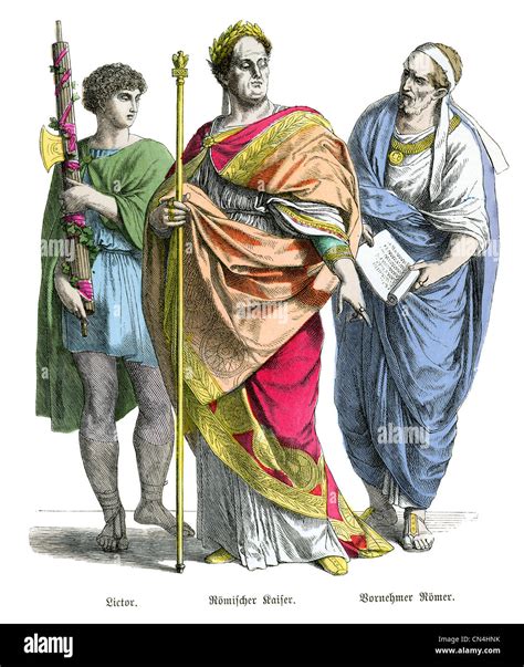 Roman imperial toga Cut Out Stock Images & Pictures - Alamy