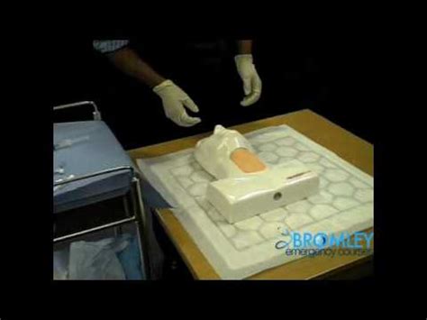 Cricothyroidotomy procedure by Bromley Emergency Courses - YouTube