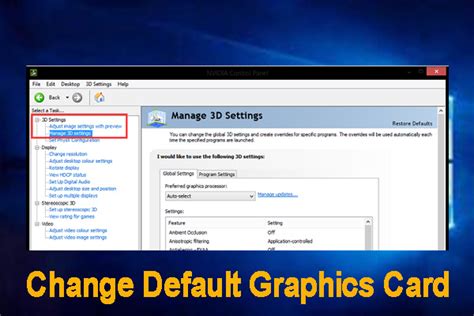 How To Change Default Graphics Card Deals | bellvalefarms.com