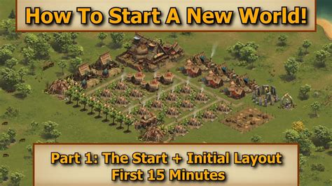 Forge of Empires: How To Start A New World - Part 1: The Start ...