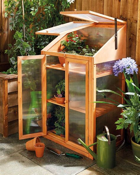 Small Greenhouse | Wooden Greenhouses | ALDI | Wooden greenhouses ...