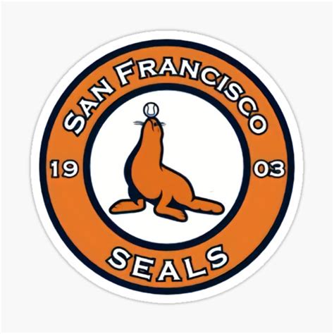 "San Francisco Seals" Sticker for Sale by jpal74 | Redbubble