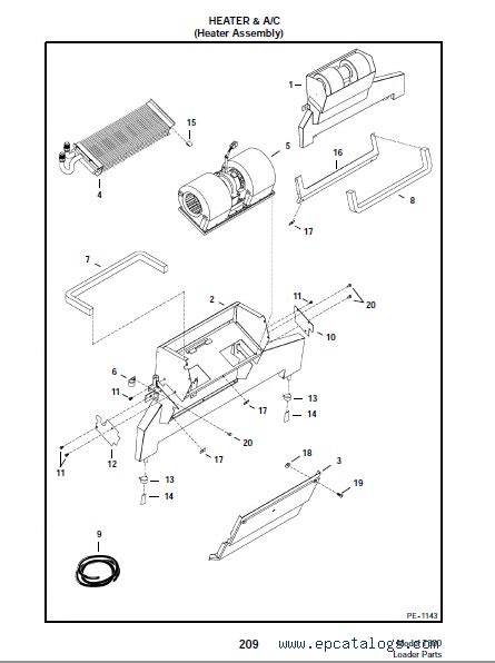 Bobcat T300 Turbo Track Loader Parts Manual PDF Download