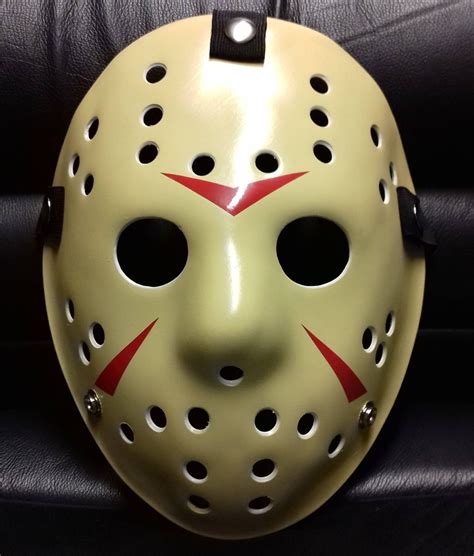 Jason maskjason voorhees part III hockey mask prop | Etsy