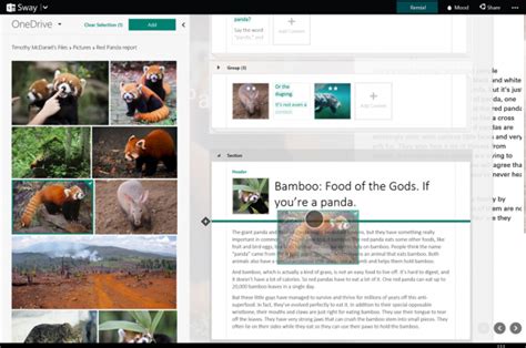 Microsoft launches Sway, a new tool for composing and presenting ideas ...