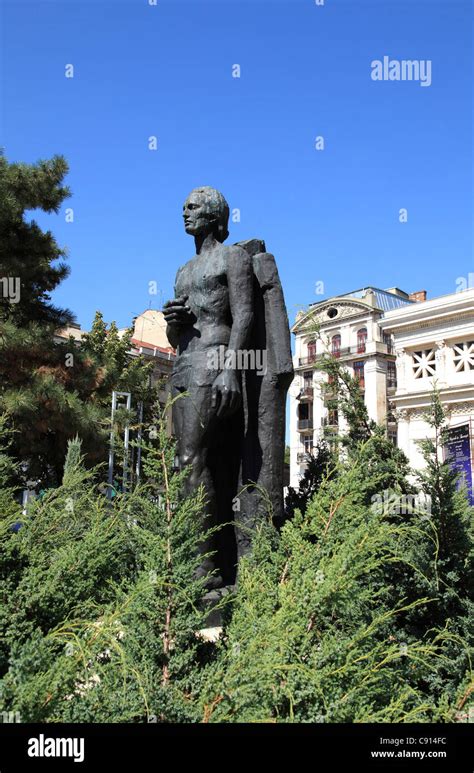 There is a statue of Mihai Eminescu by the Athenaeum Concert Hall. He ...