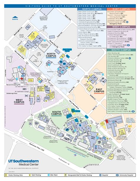 U T Southwestern Campus Map – Map With States