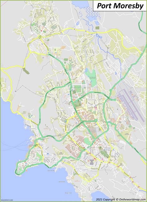 Port Moresby Map | Papua New Guinea | Detailed Maps of Port Moresby