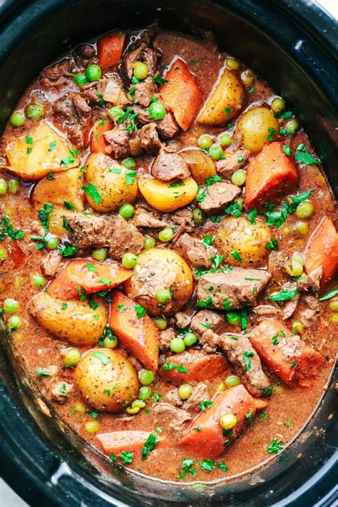 Best Ever Slow Cooker Beef Stew | therecipecritic