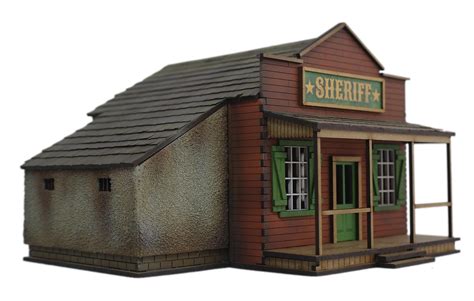 Old West Wargame Building: Sheriffs Office & Jail from Battle Flag ...