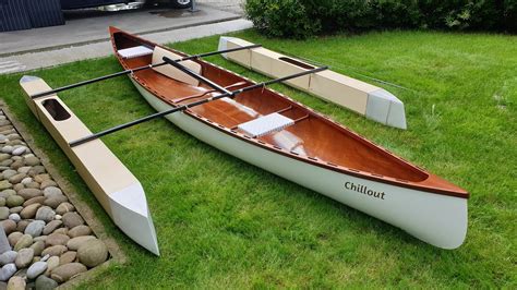 One Sheet Canoe-Outrigger